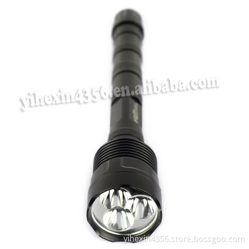 Boruit RJ-0020 3pcs CREE XM-L T6 LED Night Hunting Torch Light With Gun Mount & Pressure Switch